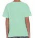 5000B Gildan™ Heavyweight Cotton Youth T-shirt  in Mint green back view