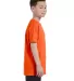 5000B Gildan™ Heavyweight Cotton Youth T-shirt  in Orange side view