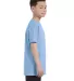 5000B Gildan™ Heavyweight Cotton Youth T-shirt  in Light blue side view