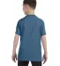 5000B Gildan™ Heavyweight Cotton Youth T-shirt  in Indigo blue back view