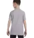 5000B Gildan™ Heavyweight Cotton Youth T-shirt  in Sport grey back view