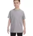 5000B Gildan™ Heavyweight Cotton Youth T-shirt  in Sport grey front view