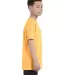 5000B Gildan™ Heavyweight Cotton Youth T-shirt  in Yellow haze side view
