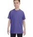 5000B Gildan™ Heavyweight Cotton Youth T-shirt  in Violet front view