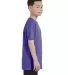 5000B Gildan™ Heavyweight Cotton Youth T-shirt  in Violet side view