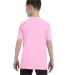 5000B Gildan™ Heavyweight Cotton Youth T-shirt  in Light pink back view