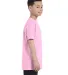 5000B Gildan™ Heavyweight Cotton Youth T-shirt  in Light pink side view