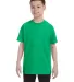 5000B Gildan™ Heavyweight Cotton Youth T-shirt  in Irish green front view