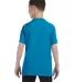 5000B Gildan™ Heavyweight Cotton Youth T-shirt  in Sapphire back view