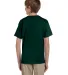 2000B Gildan™ Ultra Cotton® Youth T-shirt in Forest green back view