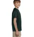 2000B Gildan™ Ultra Cotton® Youth T-shirt in Forest green side view