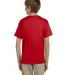 2000B Gildan™ Ultra Cotton® Youth T-shirt in Red back view