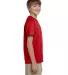2000B Gildan™ Ultra Cotton® Youth T-shirt in Red side view