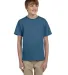 2000B Gildan™ Ultra Cotton® Youth T-shirt in Indigo blue front view