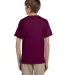 2000B Gildan™ Ultra Cotton® Youth T-shirt in Maroon back view