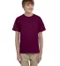 2000B Gildan™ Ultra Cotton® Youth T-shirt in Maroon front view