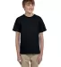 2000B Gildan™ Ultra Cotton® Youth T-shirt in Black front view