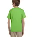 2000B Gildan™ Ultra Cotton® Youth T-shirt in Lime back view
