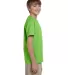2000B Gildan™ Ultra Cotton® Youth T-shirt in Lime side view