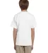 2000B Gildan™ Ultra Cotton® Youth T-shirt in White back view