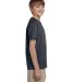 2000B Gildan™ Ultra Cotton® Youth T-shirt in Charcoal side view