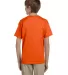 2000B Gildan™ Ultra Cotton® Youth T-shirt in Orange back view