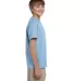 2000B Gildan™ Ultra Cotton® Youth T-shirt in Light blue side view