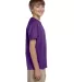 2000B Gildan™ Ultra Cotton® Youth T-shirt in Purple side view