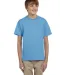 2000B Gildan™ Ultra Cotton® Youth T-shirt in Carolina blue front view