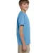 2000B Gildan™ Ultra Cotton® Youth T-shirt in Carolina blue side view
