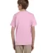 2000B Gildan™ Ultra Cotton® Youth T-shirt in Light pink back view