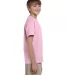 2000B Gildan™ Ultra Cotton® Youth T-shirt in Light pink side view