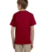 2000B Gildan™ Ultra Cotton® Youth T-shirt in Cardinal red back view