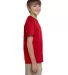 2000B Gildan™ Ultra Cotton® Youth T-shirt in Cherry red side view