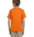 2000B Gildan™ Ultra Cotton® Youth T-shirt in S orange back view