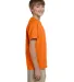 2000B Gildan™ Ultra Cotton® Youth T-shirt in S orange side view