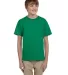 2000B Gildan™ Ultra Cotton® Youth T-shirt in Kelly green front view