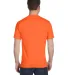 G800 Gildan Ultra Blend 50/50 T-shirt in Orange back view