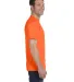 G800 Gildan Ultra Blend 50/50 T-shirt in Orange side view