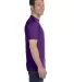 G800 Gildan Ultra Blend 50/50 T-shirt in Purple side view