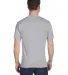 G800 Gildan Ultra Blend 50/50 T-shirt in Sport grey back view