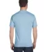G800 Gildan Ultra Blend 50/50 T-shirt in Light blue back view