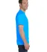 G800 Gildan Ultra Blend 50/50 T-shirt in Sapphire side view