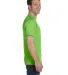 G800 Gildan Ultra Blend 50/50 T-shirt in Lime side view