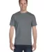 G800 Gildan Ultra Blend 50/50 T-shirt in Graphite heather front view