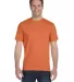 G800 Gildan Ultra Blend 50/50 T-shirt in T orange front view