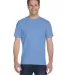 G800 Gildan Ultra Blend 50/50 T-shirt in Carolina blue front view