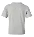 8000B Gildan Ultra Blend 50/50 Youth T-shirt ASH GREY back view