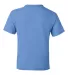 8000B Gildan Ultra Blend 50/50 Youth T-shirt CAROLINA BLUE back view
