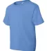 8000B Gildan Ultra Blend 50/50 Youth T-shirt CAROLINA BLUE side view